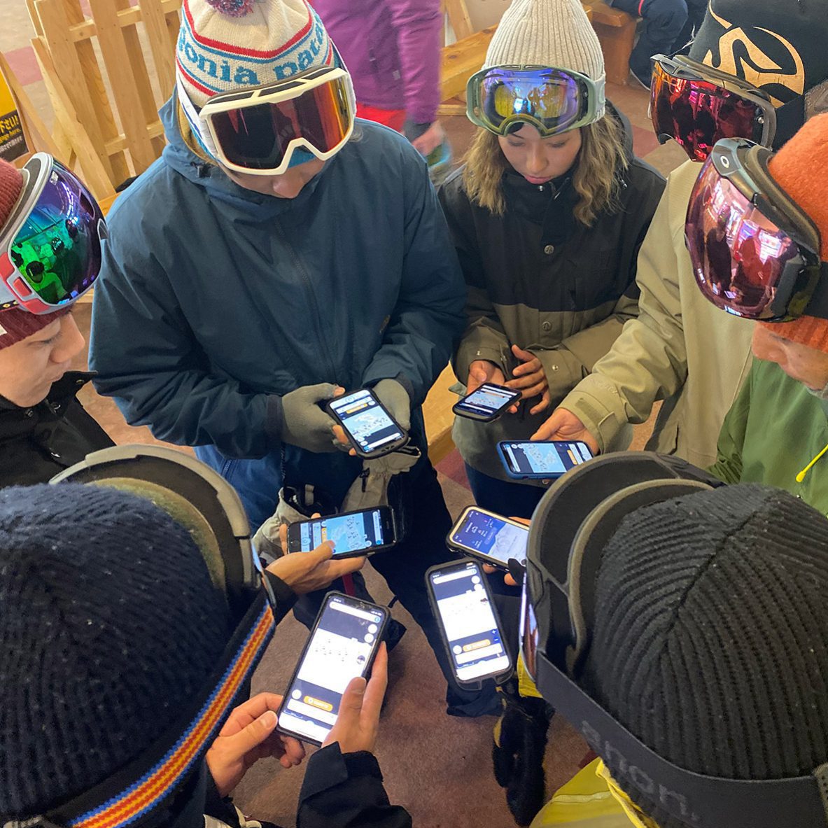 yukiyamaアプリでグループを作ればさらに便利で面白い！